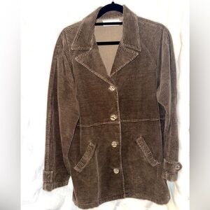 Cute Corduroy Women's Coat